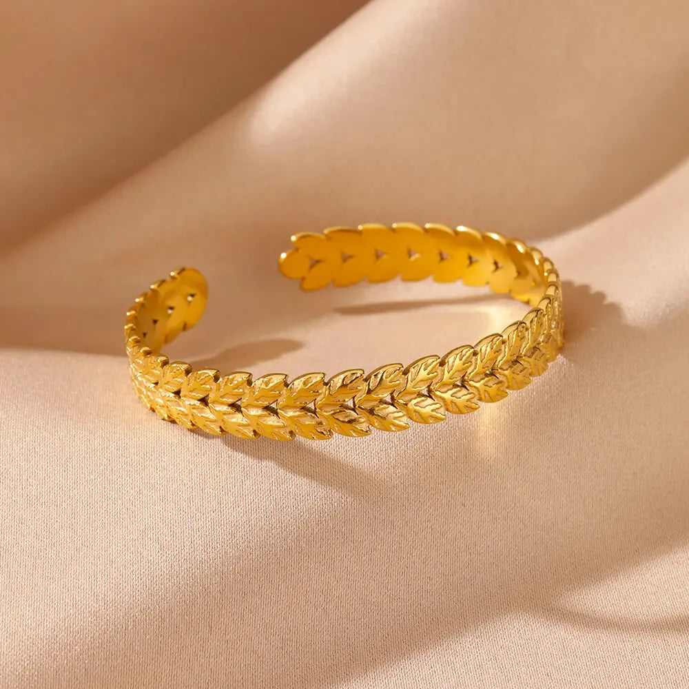 Golden Cuff Bracelet