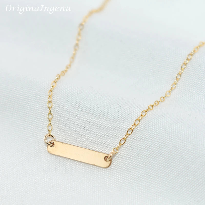 Gold Filled Stabarmband – Handgefertigter minimalistischer Schmuck