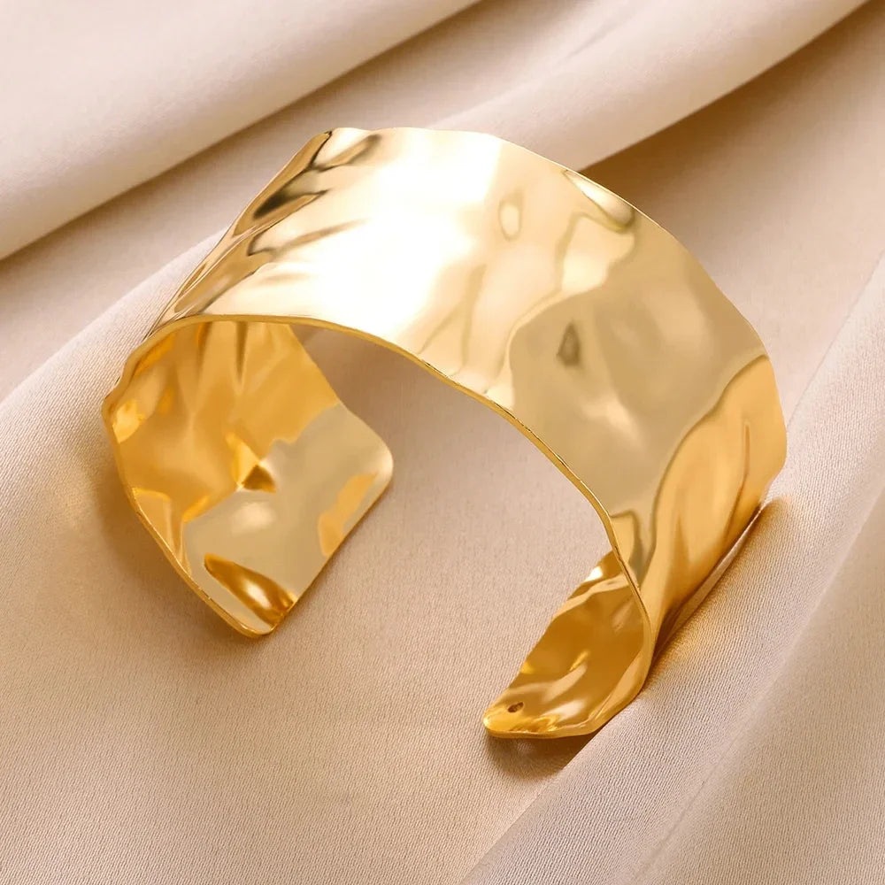 Golden Cuff Bracelet